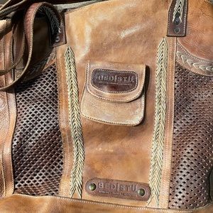 Bed Stu leather handbag with coin purse